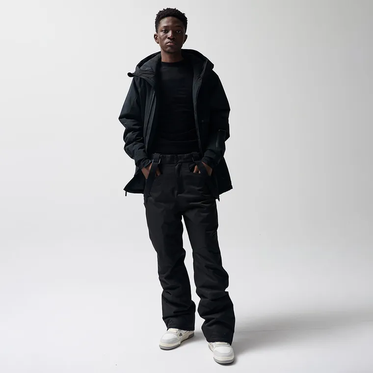 Wodoszczelna kurtka narciarska unisex z kapturem NOWEAR