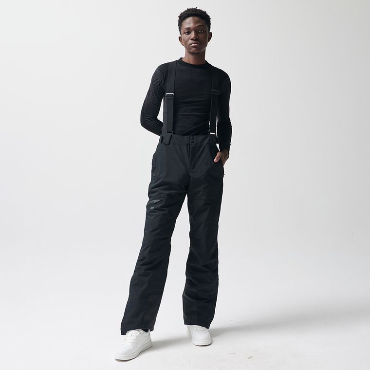 Wodoszczelne spodnie narciarskie unisex na szelkach NOWEAR