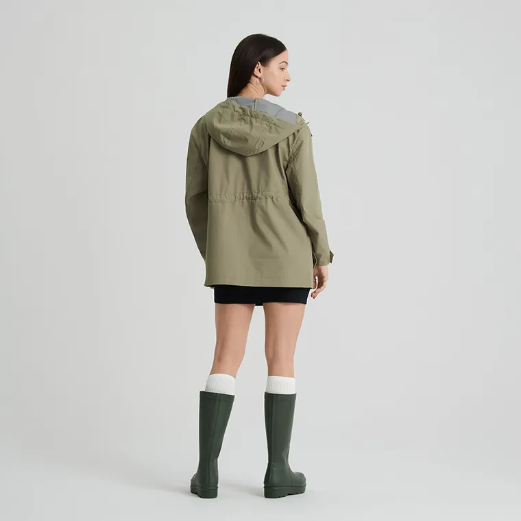 Wodoszczelny płaszcz przeciwdeszczowy z membraną NOWEAR