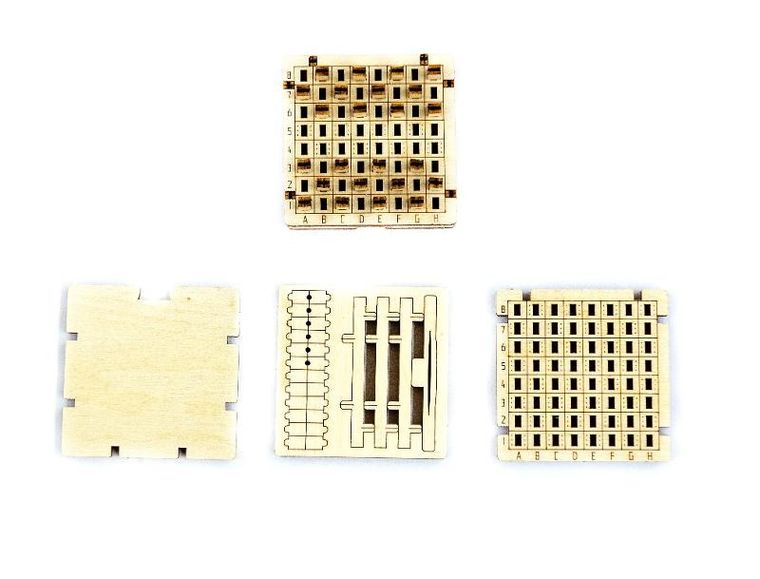 Wooden.City, Warcaby, gra drewniana