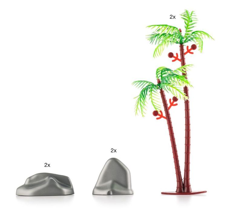 Woodyland, Dino, głowa dinozaura, zestaw figurek, 25 elementów