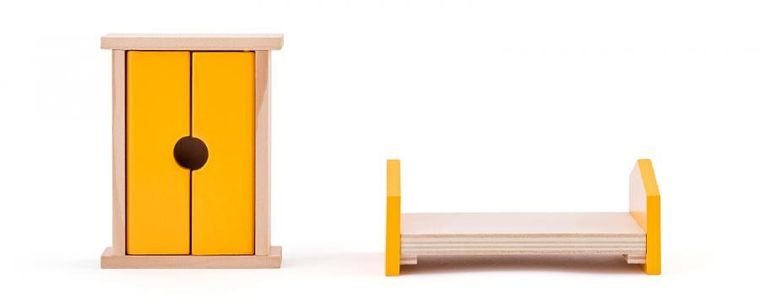 Woodyland, willa Isabelle, drewniany domek dla lalek z akcesoriami