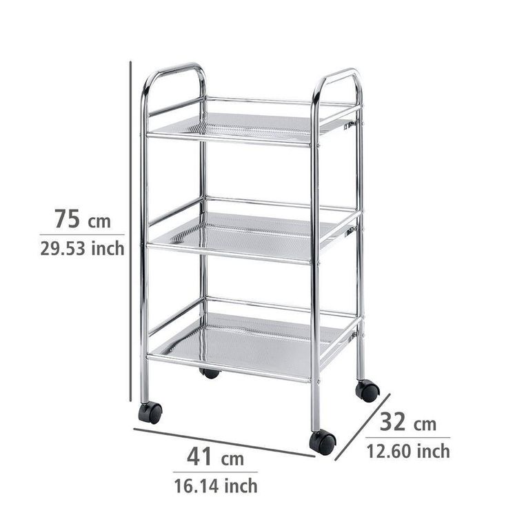 Wózek łazienkowy, Exclusiv, 3 poziomy