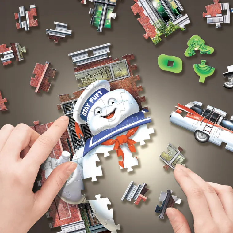 Wrebbit, Ghostbusters Firehouse, puzzle 3D, 500 elementów