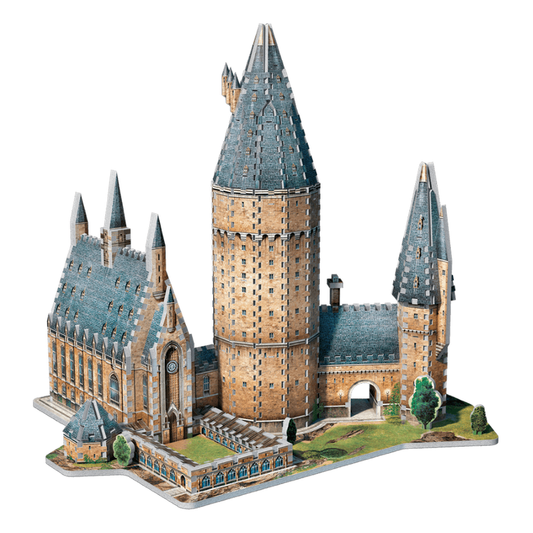 Wrebbit, Harry Potter, Hogwarts Great Hall, puzzle 3D, 850 elementów