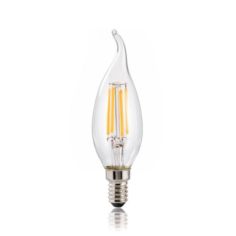 Xavax, żarówka LED filament, E14, 4W (40W), 470 lm, 2700K, 230V