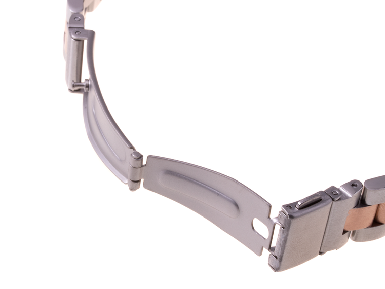 Xiaomi, bransoleta do Xiaomi Mi Band 3/Mi Band 4, srebrno-rose gold