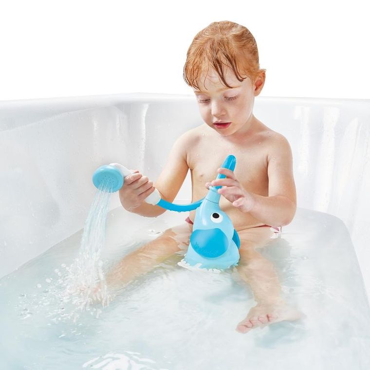 Yookidoo, Prysznic słonik, zabawka do kąpieli, niebiesko-granatowy