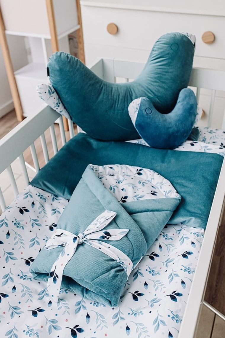 Yoonco, Berry, 2-częściowy komplet pościeli bawełnianej, 135-100 cm