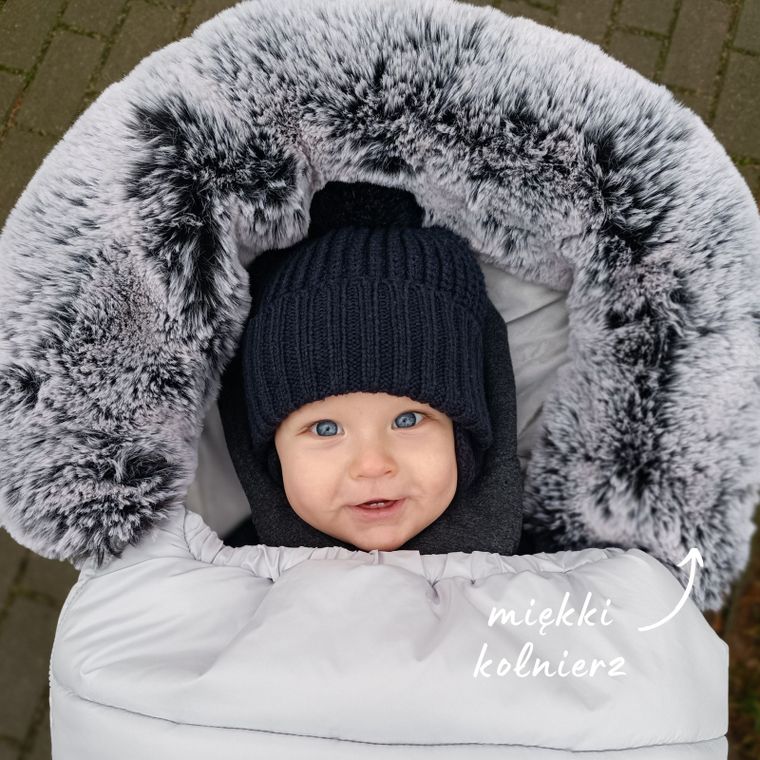 Yoonco, Rosewood, śpiworek do wózka, regulowany, 5-punktowy