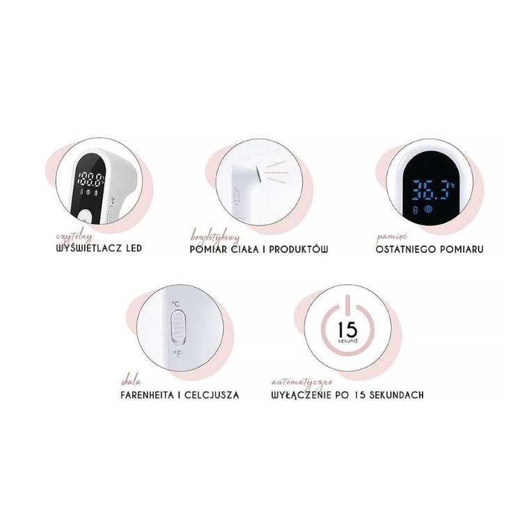 Yoonco, termometr bezdotykowy