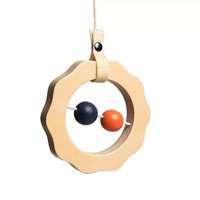 Yumi Yay, 3w1: karuzela nad łóżeczko, drewniane zabawki, układanka