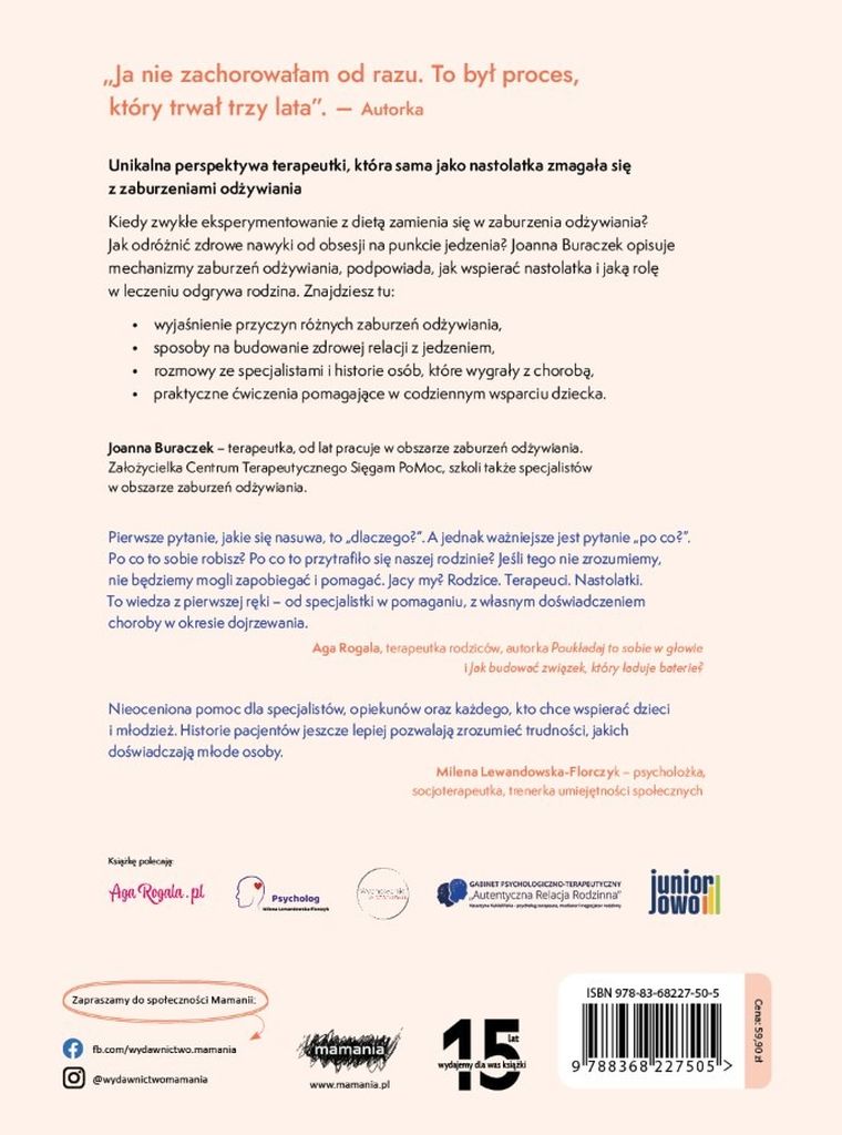 Zaburzenia odżywiania. Dlaczego i po co się pojawiają oraz jak możemy pomóc