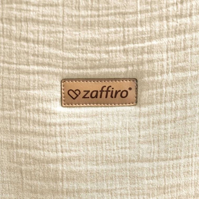 Zaffiro, Malaga, śpiworek do spania, muślinowy, TOG 1.5, vanilla, 6-12m