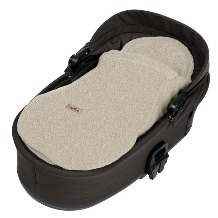 Zaffiro, Mini Nevada, śpiworek wełniany, beige, 0-18 m