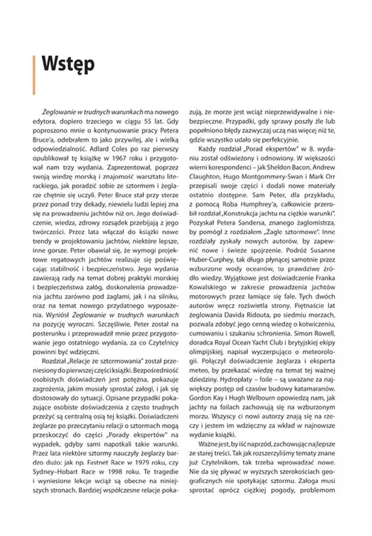 Żeglowanie w trudnych warunkach