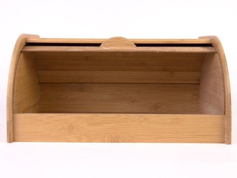 ZELLER, Bambusowy chlebak, pojemnik na pieczywo, 40-26-20cm, ZELLER