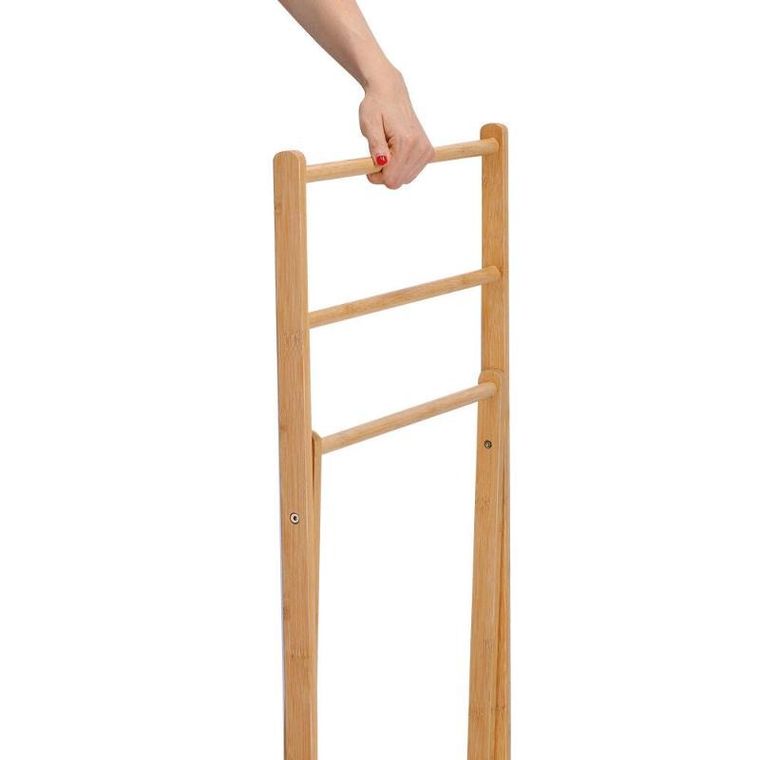 Zeller, bambusowy stojak na ręczniki, 50-42-95 cm