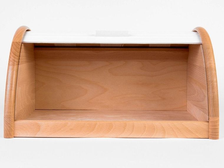 Zeller, drewniany chlebak, 39-25-21cm