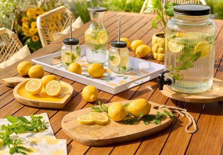 Zeller, Kitchen Essentials, szklany słoik z kranikiem, 3900 ml