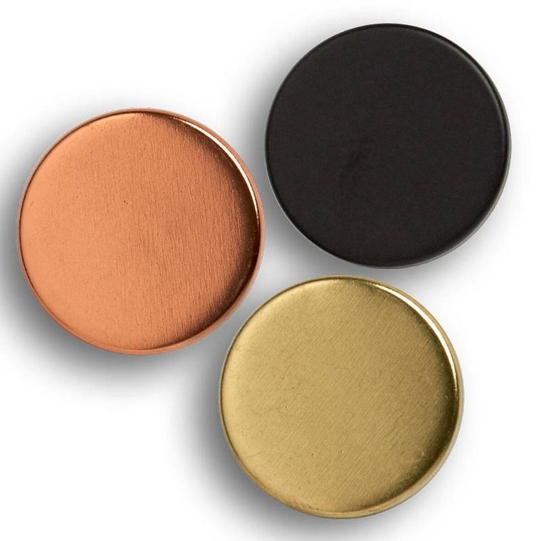 Zeller, komplet magnesów, 4 szt., ø 2,3 cm