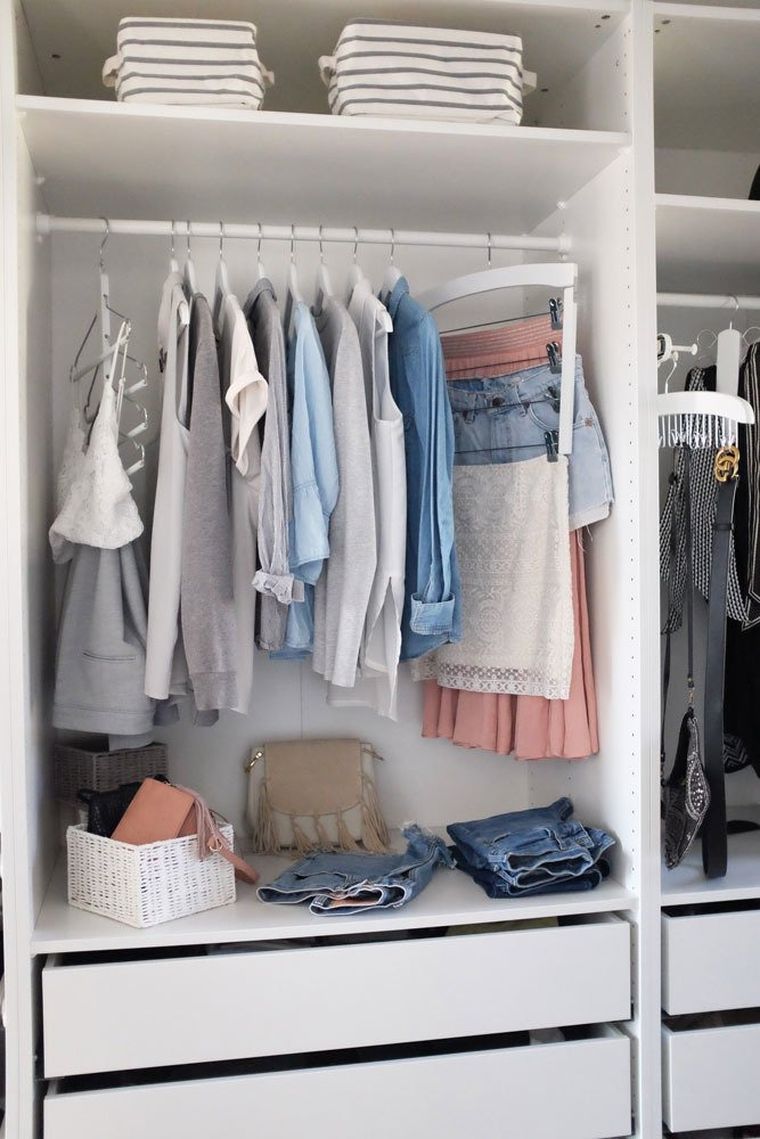 Zeller, Komplet wieszaków drewnianych na ubrania, 4 szt., biały