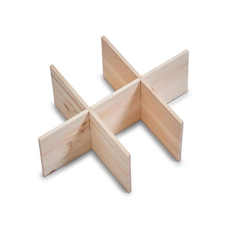 Zeller, pudełko do przechowywania z wyjmowanymi przegródkami, 40-30-24 cm