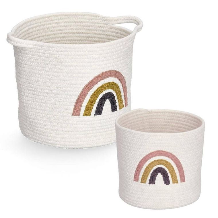 Zeller, Rainbow, kosz do przechowywania z plecionki, 32 cm