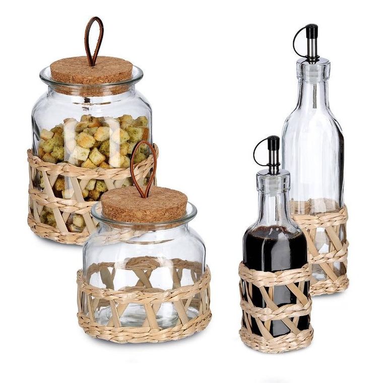 Zeller, Słoik na ciastka, boho, 1000 ml