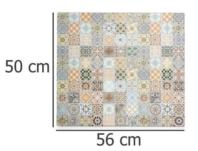 Zeller, szklana płyta ochronna na kuchenkę, mozaika, duża