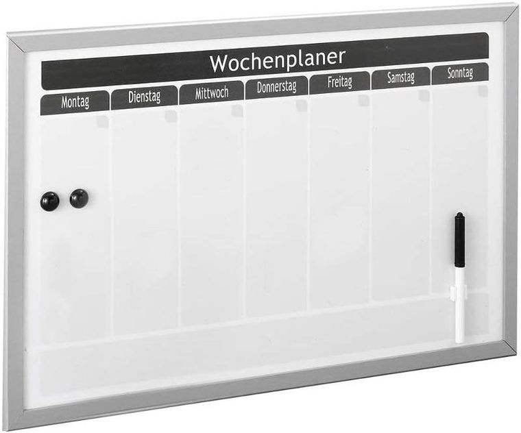 Zeller, tablica magnetyczna, 60-40 cm + 3 magnesy