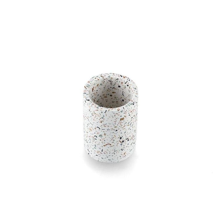Zeller, Terrazzo, kubek na szczoteczki, średnica 8,2 cm