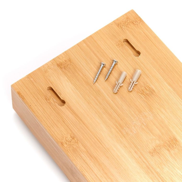 Zeller, wieszak na klucze, szafka bambusowa