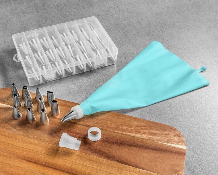 Zestaw do dekoracji ciasta, 36 szt.