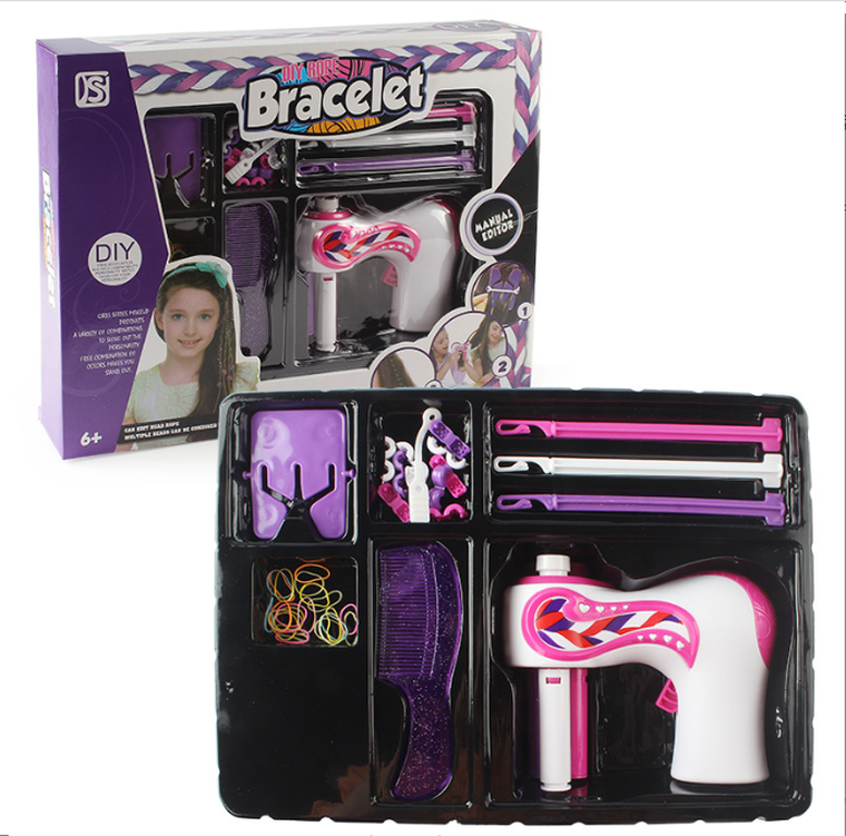 Zestaw do robienia warkoczyków