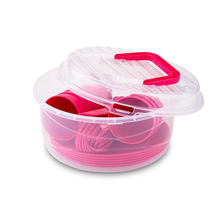 Zestaw piknikowy dla 6 osób, 31 elementów