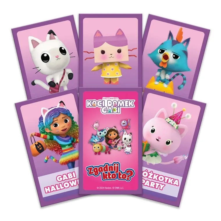 Zgadnij kto to? Koci Domek Gabi, gra familijna