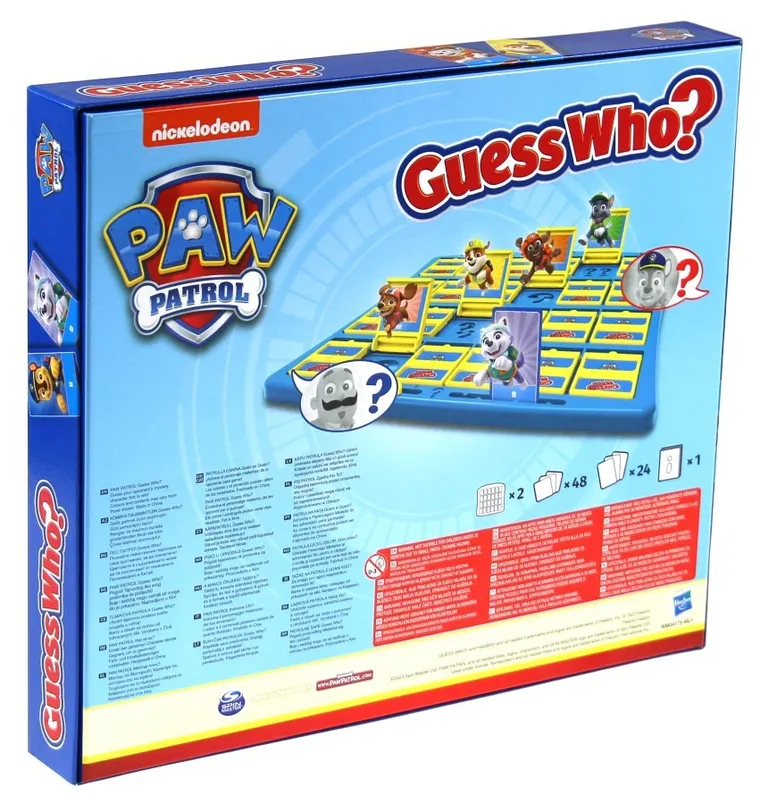 Zgadnij kto to? Psi Patrol, gra familijna