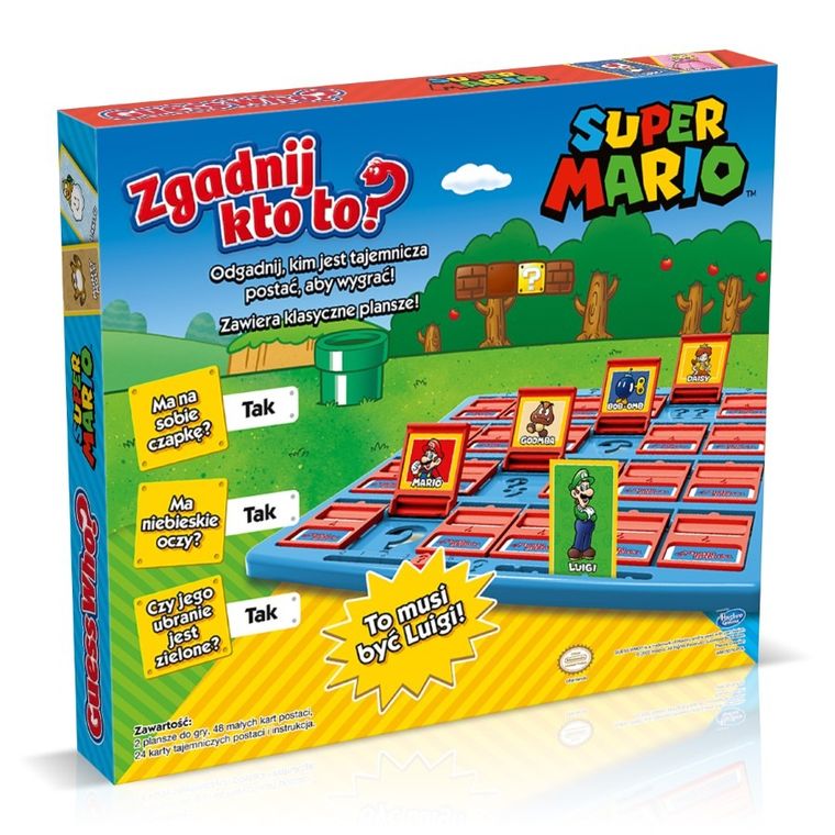 Zgadnij kto to? Super Mario, gra familijna