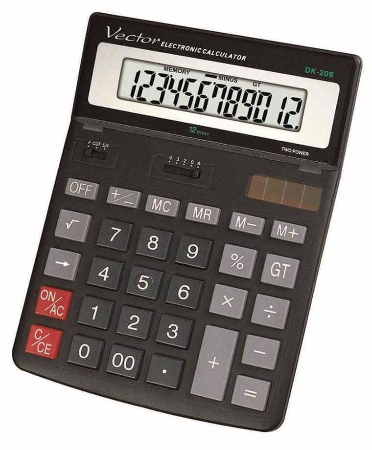 Zibi, kalkulator, DK-206