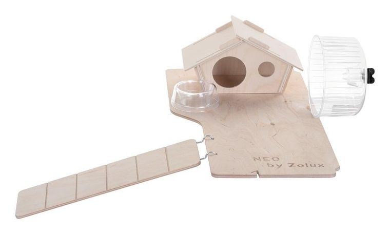 Zolux Klatka Neo Nigha Mała H36 Kol., czarny