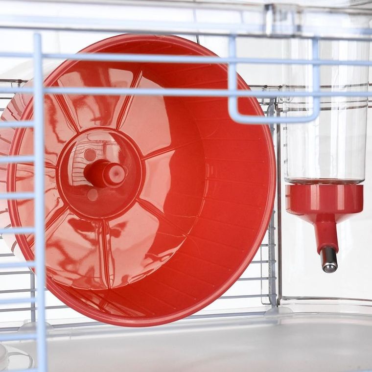 Zolux, Rody3 Trio, klatka dla gryzoni, czerwony