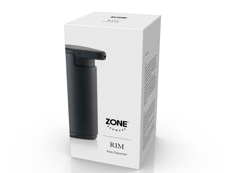 Zone Denmark, dozownik do mydła, Rim, czarny