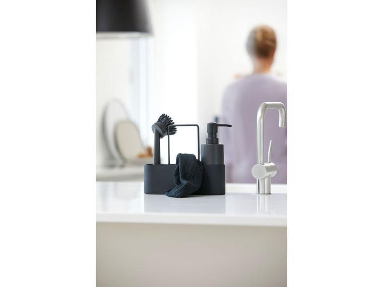 Zone Denmark, organizer do zlewu, Singles czarny, 4 elementy