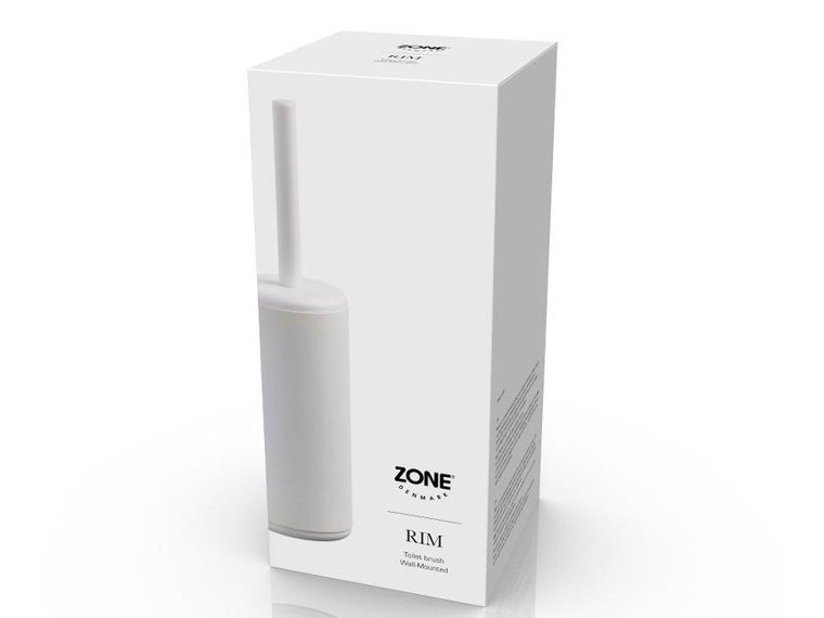 Zone Denmark, Rim, szczotka ścienna do WC, white