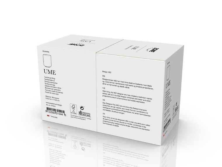 Zone Denmark, Ume, kubek na szczoteczki do zębów, terracotta