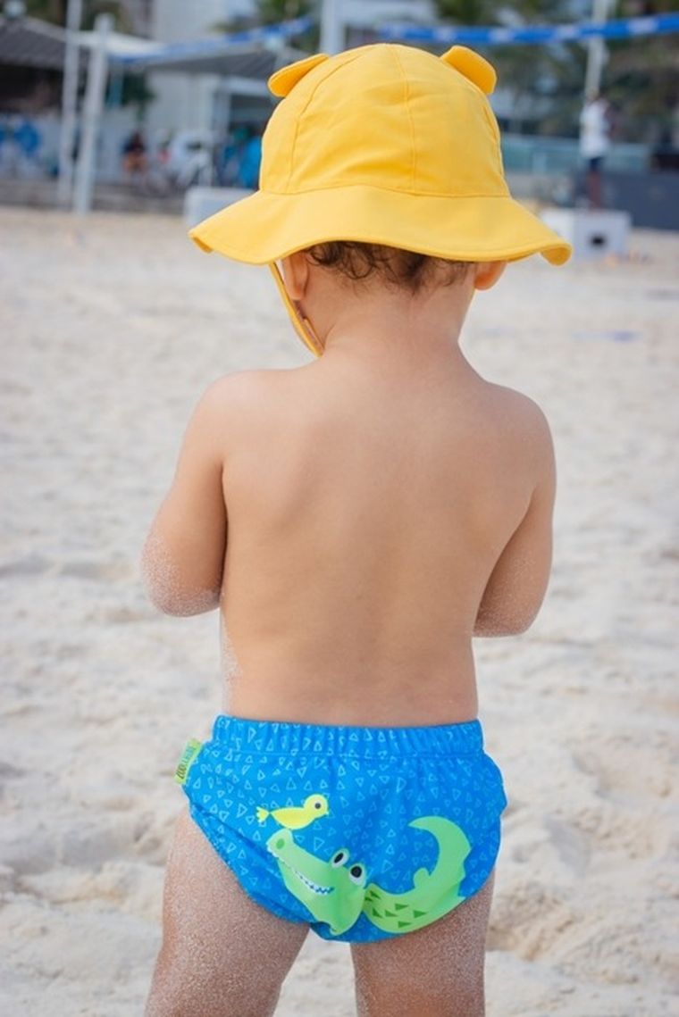 Zoocchini, Aligator, pieluszka kąpielowa, 6-12 miesięcy, 2 szt.