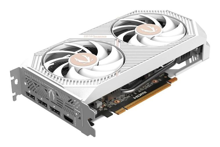 Zotac, karta graficzna, GeForce RTX 5050 Twin Edge OC White