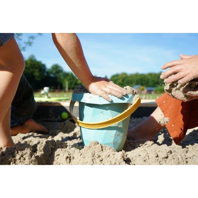 Zsilt, wiaderko do piasku, pomarańczowe