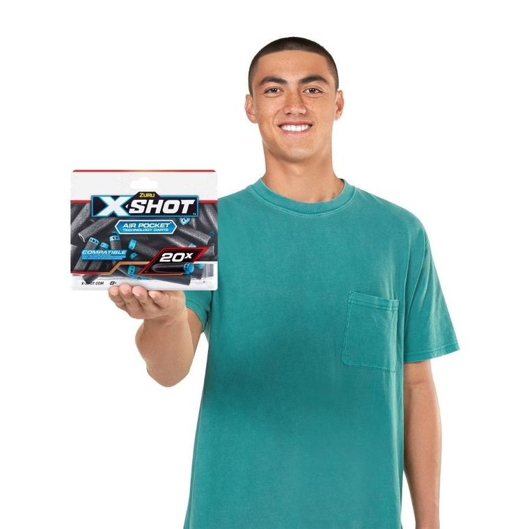 Zuru, X-shot, Excel, zestaw strzałek, 20 strzałek